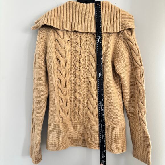 RARE Vintage Tommy Hilfiger Lamb Wool & Rabbit Hair Cardigan Women's Size Large - Picture 7 of 7